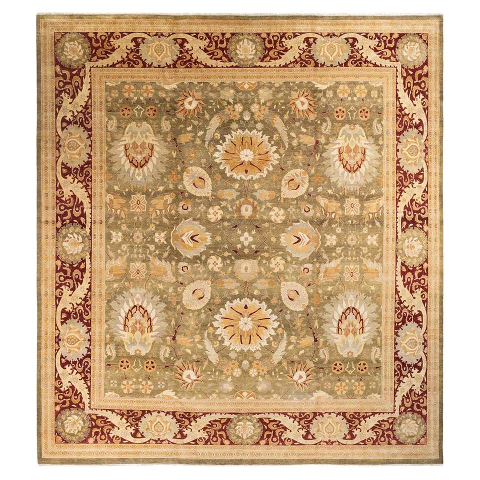 Transitional Grey Wool Area Rug For Sale at 1stDibs | transitional wool ...