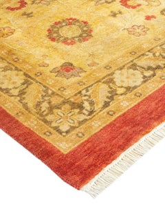Mogul, One-of-a-Kind Hand-Knotted Area Rug, Orange