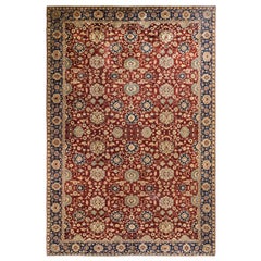 Mogul, One-of-a-Kind Hand-Knotted Area Rug, Red