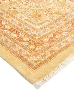 Mogul, One-of-a-Kind Hand-Knotted Area Rug  - Yellow, 11' 10" x 18' 0"