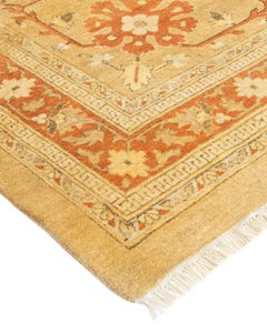 Mogul, One-of-a-Kind Hand-Knotted Area Rug  - Yellow, 12' 1" x 17' 8"
