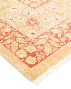 Mogul, One-of-a-Kind Hand-Knotted Area Rug, Yellow