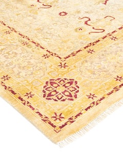 Mogul, One-of-a-Kind Hand-Knotted Runner, Ivory