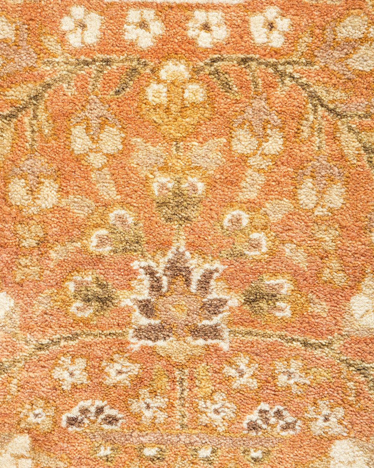 Mogul, handgeknüpfter, einzigartiger Läufer  - Elfenbein, 9' 1