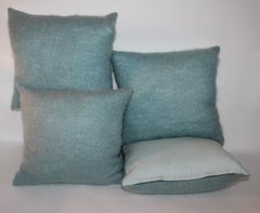 Mohair and Linen 4 Pillows