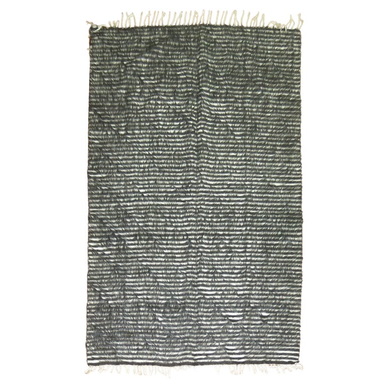 Mohair Angora Turkish Rug For Sale at 1stDibs