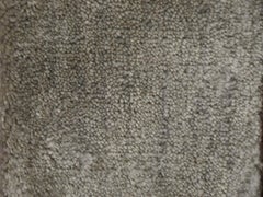 Luxusteppich aus Mohair, handgeknüpft, silbergrau von Djoharian Collection