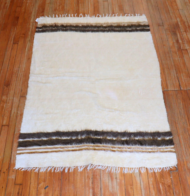 Mohair Rug For Sale at 1stDibs