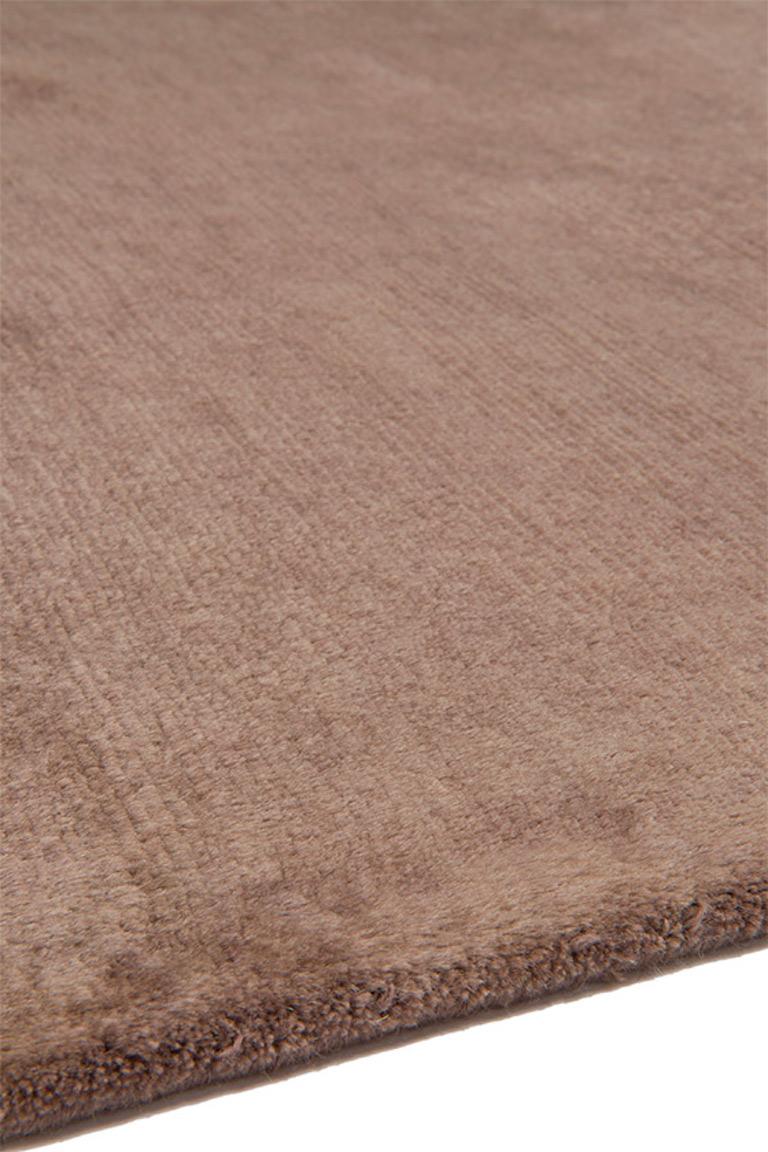 Mohair Sable HandKnotted 10x8 Rug in Wool by The Rug Company For Sale