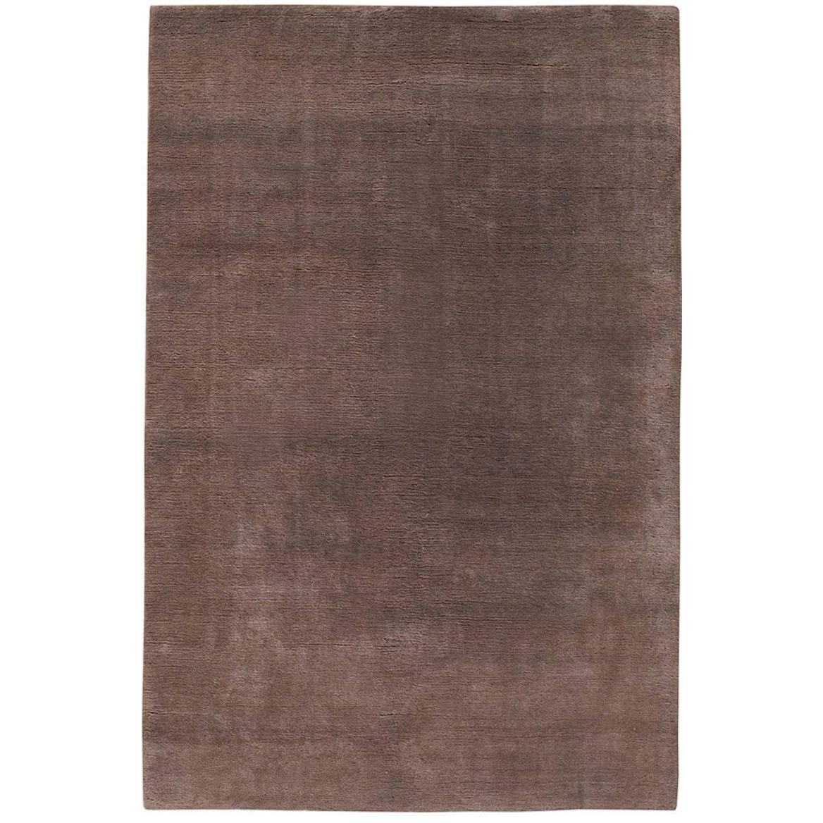 Mohair Sable Hand-Knotted 10x8 Rug in Wool by The Rug Company For Sale