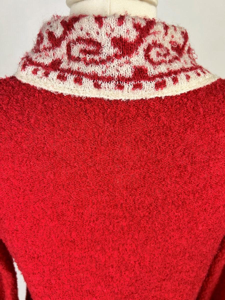 Mohair Sweater and skirt by Jean Dessès - France Circa 1968 in vendita 5