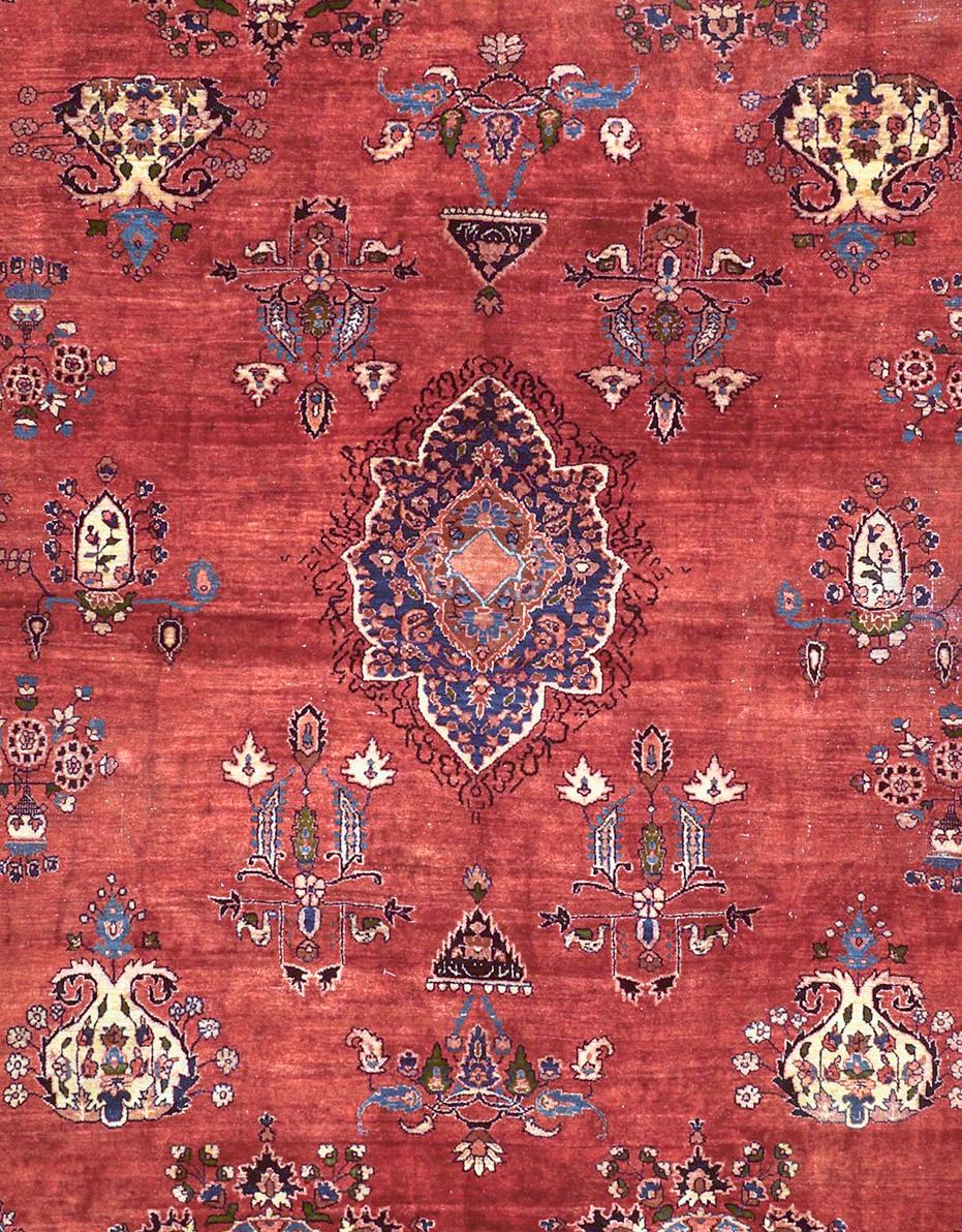 Persian Mohajeran Sarouk Carpet For Sale