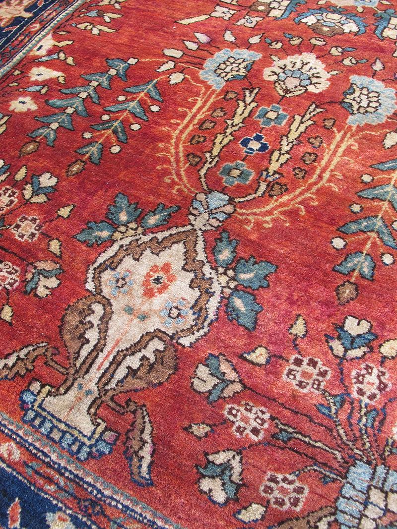 Tapis sarouk de Mohajeran, début du 20e siècle

Informations supplémentaires :
Dimensions : 3'2