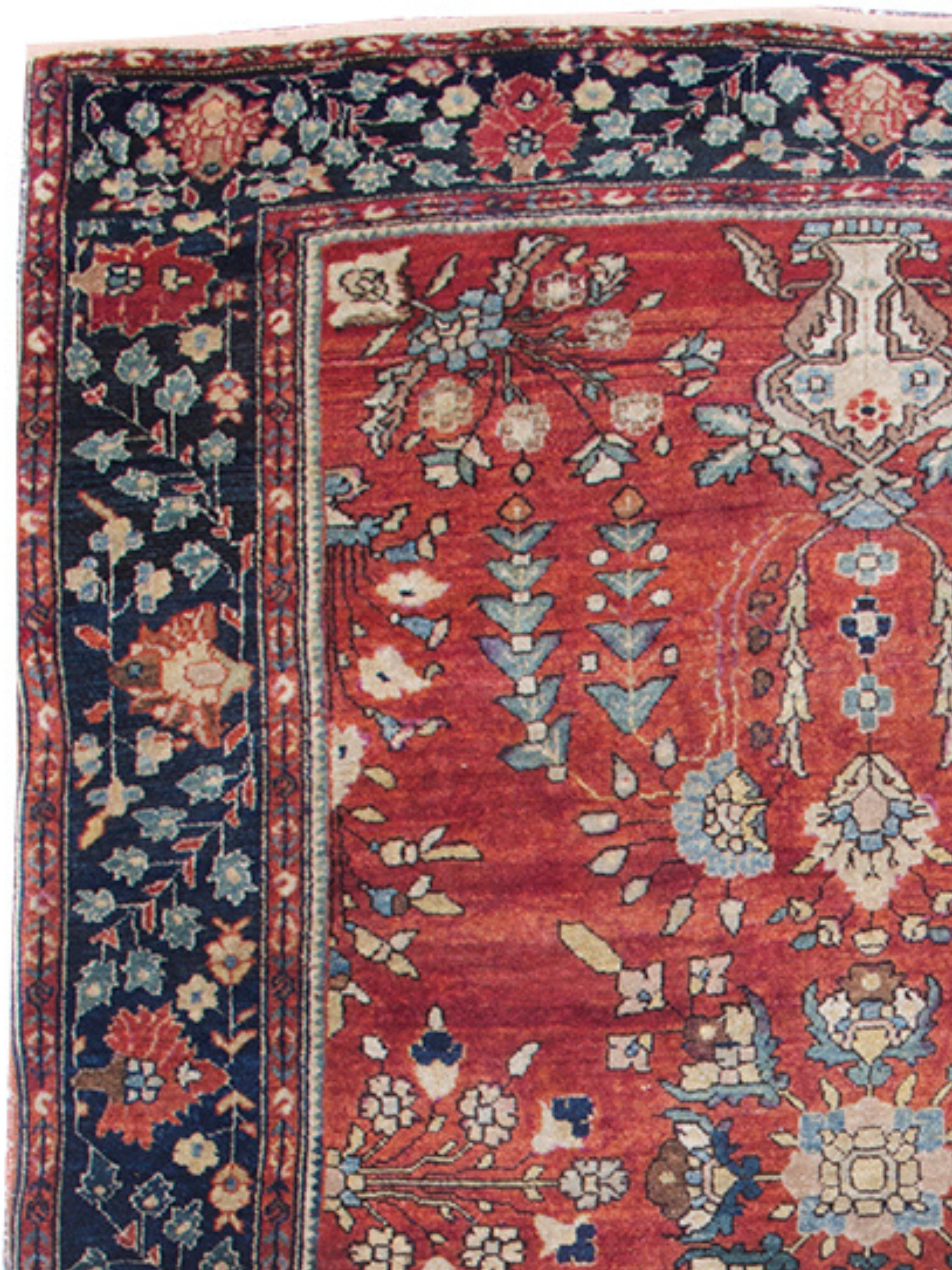 20ième siècle Tapis sarouk de Mohajeran, début du 20e siècle en vente
