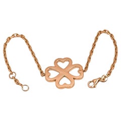 Heart Blossom Bracelet in 18kt Rose Gold by Mohamad Kamra