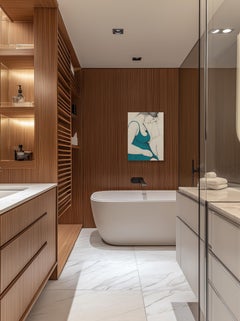 A Woman of My Dream I - Original Figurative Portrait Painting on Canvas