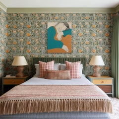 A Woman of My Dream II - Original Figurative Portrait Painting on Canvas