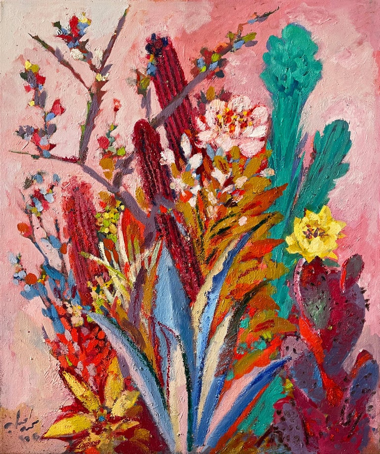 "Cactus 9" Oil Painting 47" x 39" inch by Mohamed Abla


Mohamed Abla was born in Mansoura (North of Egypt) in 1953. There he spent his childhood and finished school. In 1973 he moved to Alexandria to start a five-year art study at the faculty of
