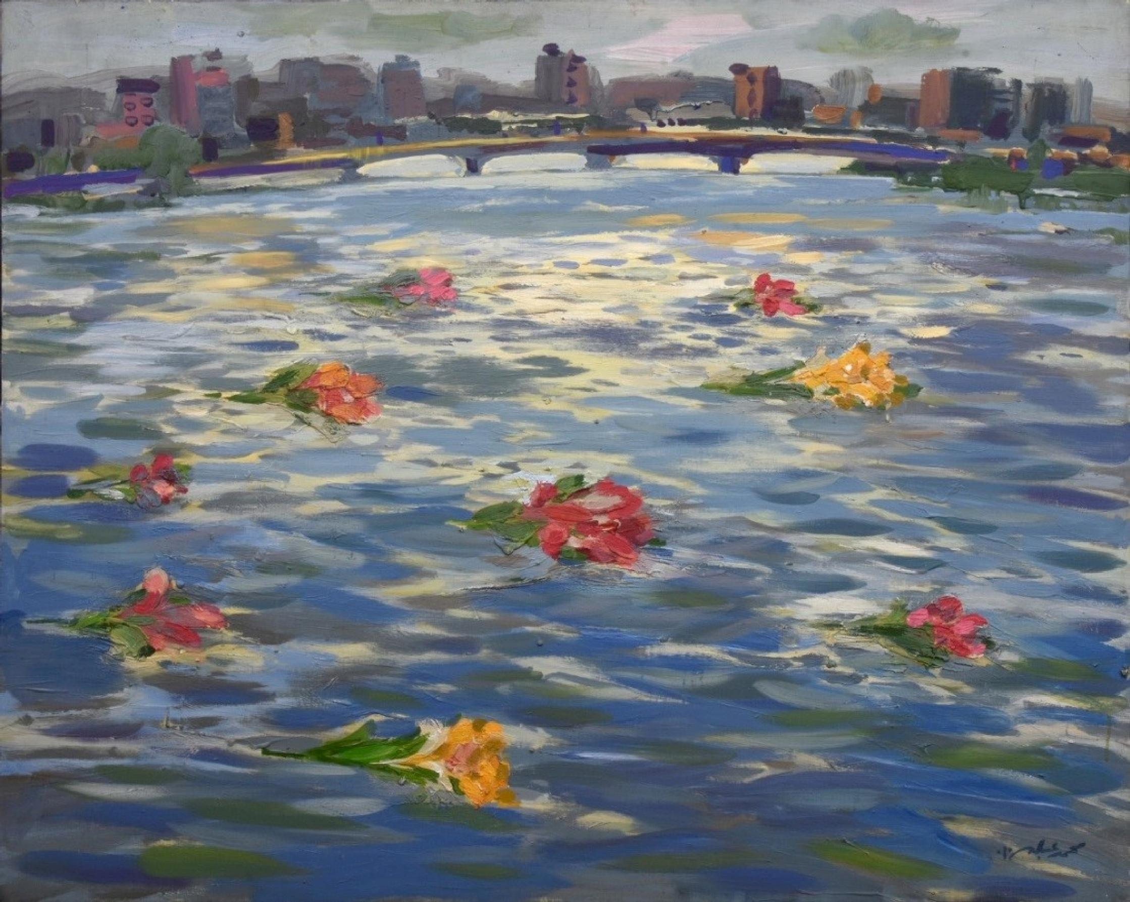 "Roses on the Nile III" Painting 47" x 59" inch by Mohamed Abla


Mohamed Abla was born in Mansoura (North of Egypt) in 1953. There he spent his childhood and finished school. In 1973 he moved to Alexandria to start a five-year art study at the