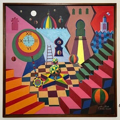 DREAMSCAPE FOUNTAIN - GEOMETRIC SURREALISM