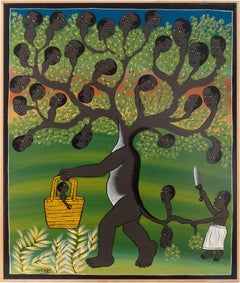 Untitled, Tinga tinga, African art, Figurative art, Surrealism