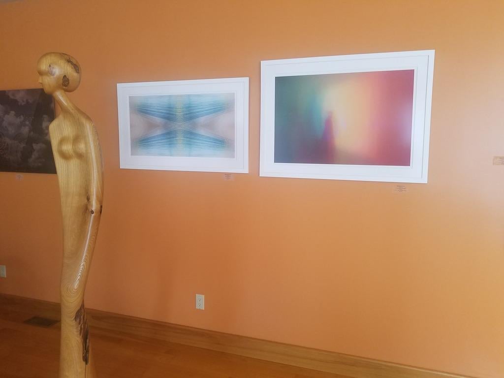 Mohamed Yakub Fotografía de larga exposición en color Teal Abstracto Horizontal Kenia en venta 3