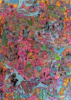 Le père de la jeune fille « Prince persan », Mohammad Ariyaei – Art pictural contemporain