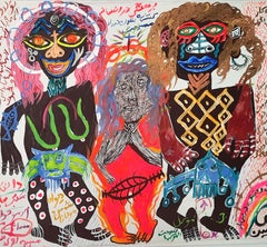 La rinascita della nudità Mohammad Ariyaei Arte del XXI secolo Outsider Pittura iraniana