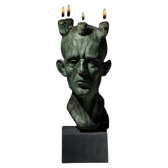 Mohammad Hossein Gholamzadeh Bronzeskulptur, ohne Titel, 2017, Ed 1 von 7/ 2 AP