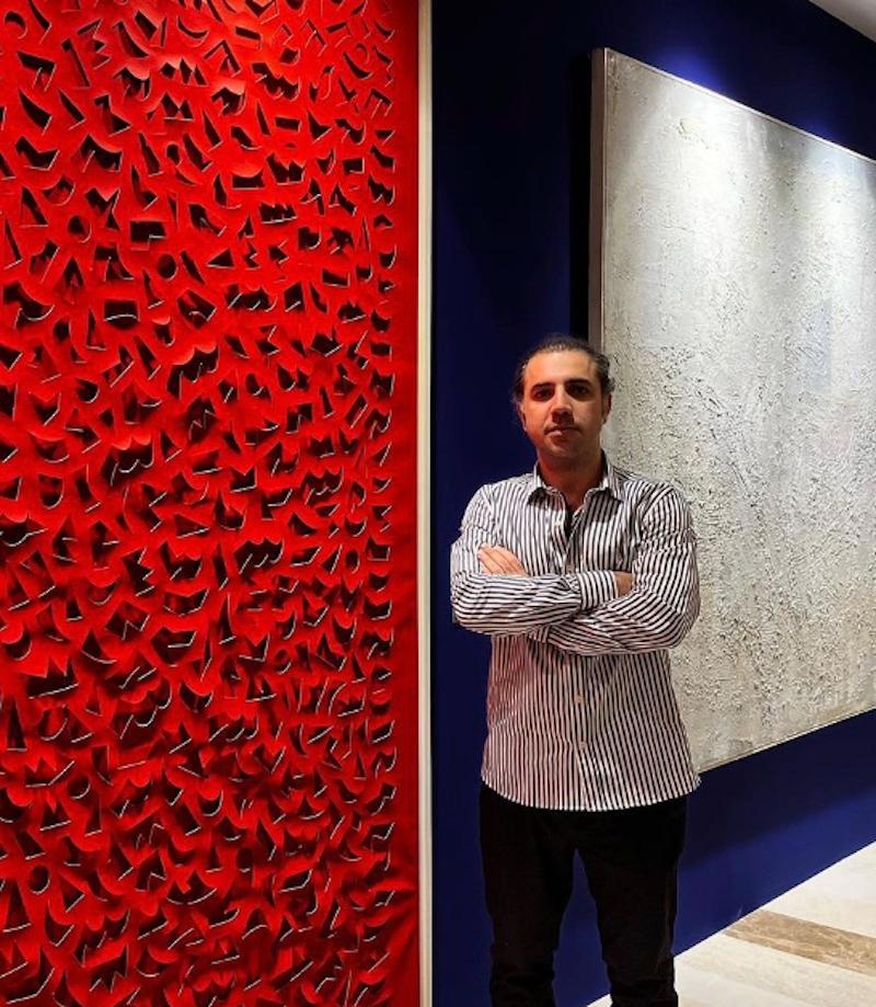 Untitled - Calligraphy by Mohammadali Alikhani For Sale 1
