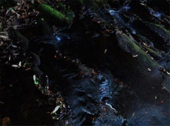 Schöne Wasserfälle, farbige Fotografie, blau-weiße Farbe  „“Auf Lager““