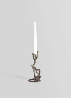 Portavelas Mohenjo Daro Pequeño de Latón, Viya by Vikram Goyal