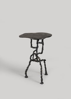 Mohenjo Daro Side Table in Brass, Viya by Vikram Goyal
