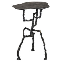 Mohenjo Daro Side Table in Brass, Viya by Vikram Goyal