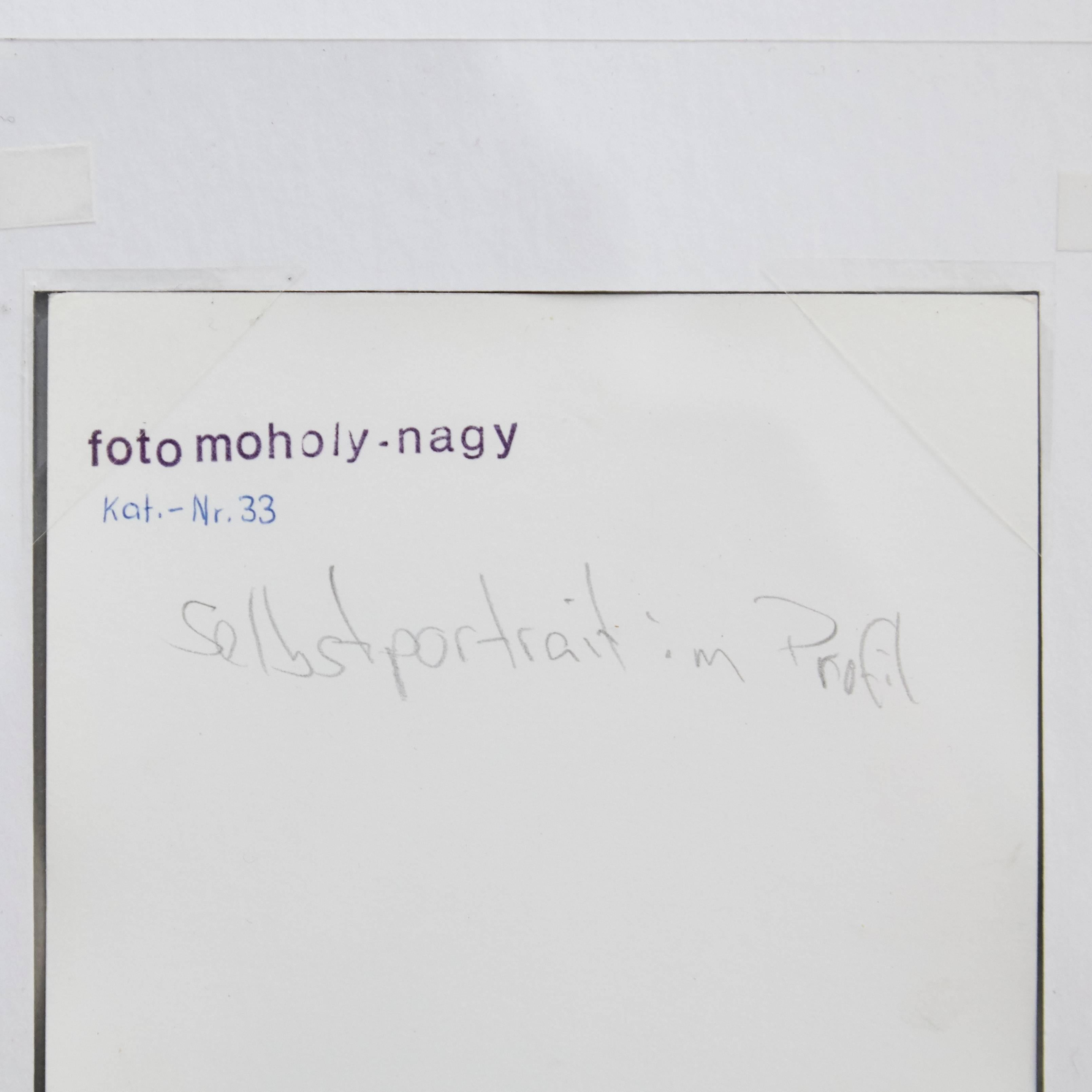 Moholy-Nagy - Photographie de portrait autoportrait Bon état - En vente à Barcelona, Barcelona
