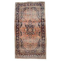 Mohtesham Kashan Rug, 19th Century