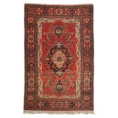Mohteshem Keshan Rug - Late of 19th Century Mohteshem Keshan Rug