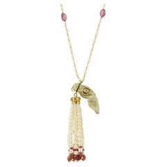 Moi Aien Tassel Necklace