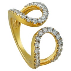 Moi Amelia Ring aus Gold und Diamanten
