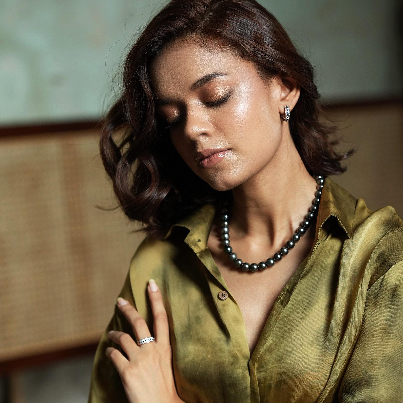 Women's Moi Emily Tahitian Pearl Necklace For Sale