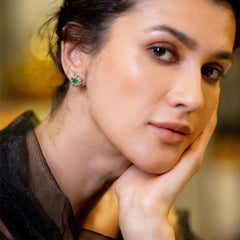Moi Julia Emerald Studs