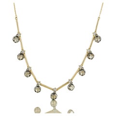 Moi Lisa Halskette aus Gold und Diamanten