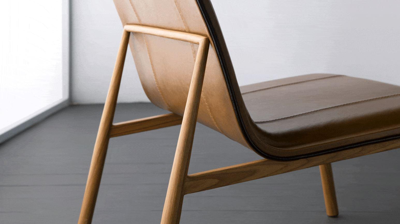Post-Modern Moi Lounge Chair by Doimo Brasil For Sale