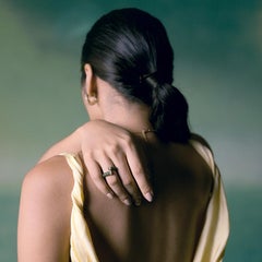 Moi Rosa Emerald and Tsavorite Ring