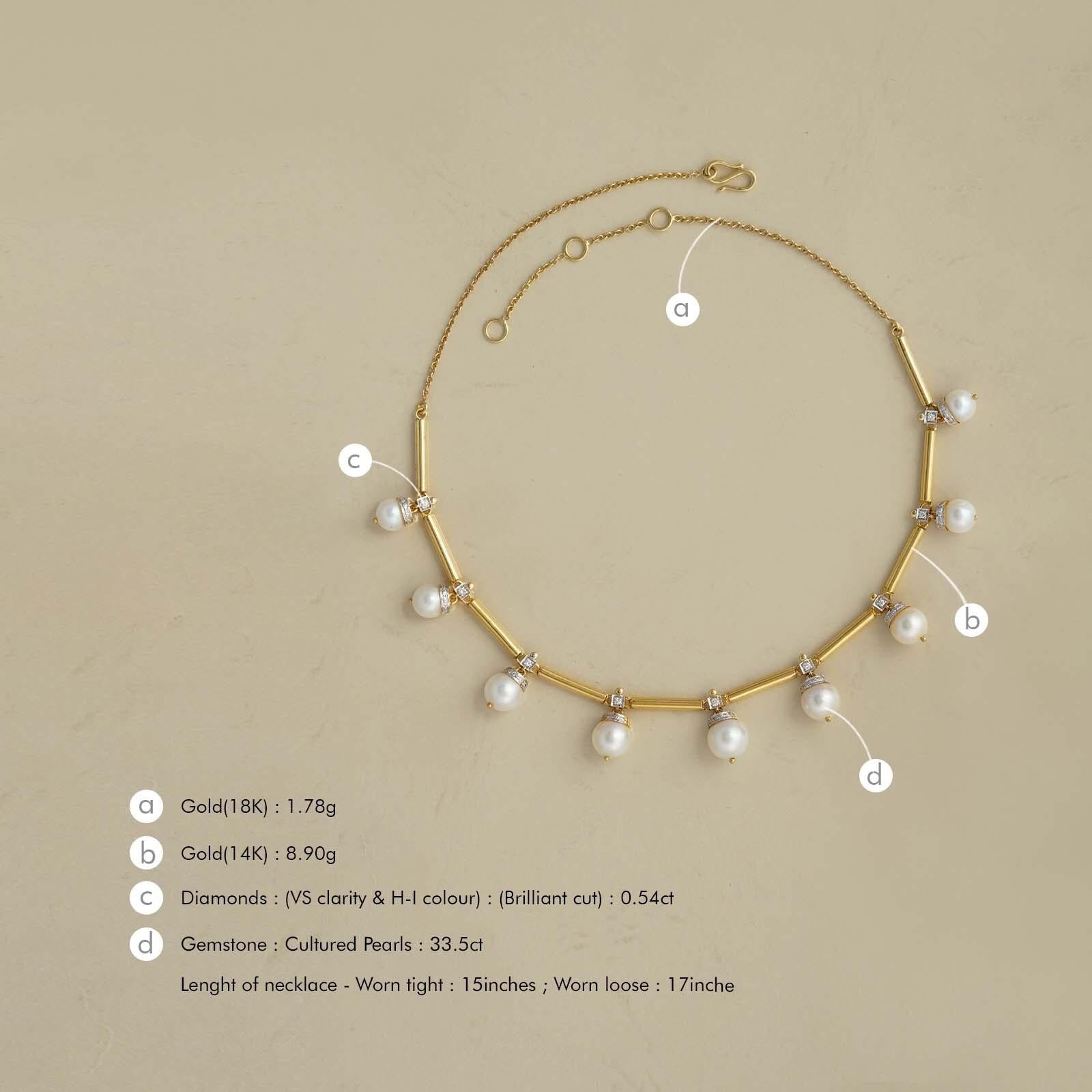 Collana di perle Moi Shae In condizioni Nuovo in vendita a Lawrenceville, GA