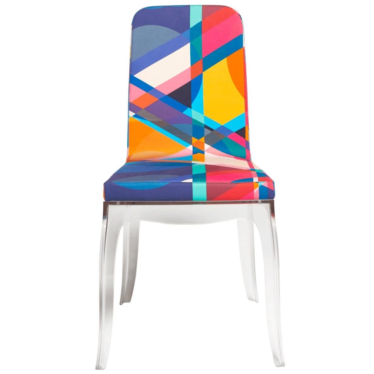 Moibibi Colorful Dining Chair, Designed by Marcel Wanders, Made in Italy