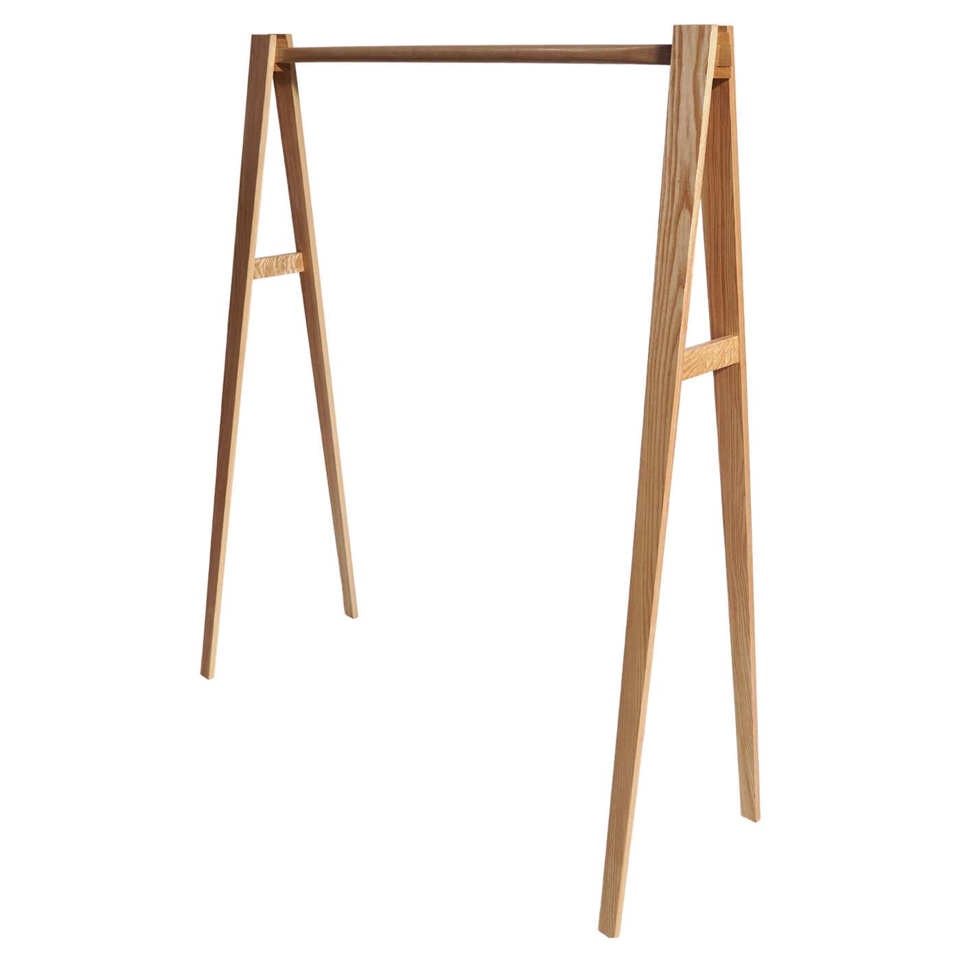 Moineau Clothing Rack built in Ash hardwood For Sale at 1stDibs