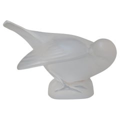 Moineau Coquet A Glass Paperweight By Lalique