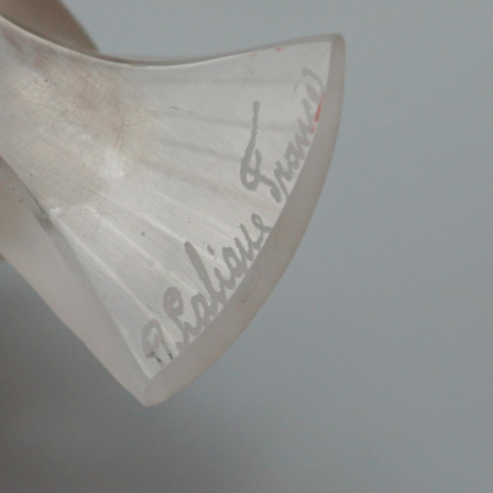 Moineau Fier an Original Rene Lalique Glass Sparrow Paperweight  For Sale 2
