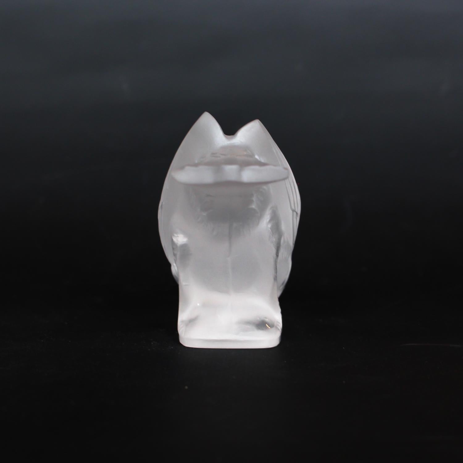 Art Deco Rene Lalique 'Moineau Timide'